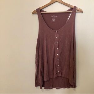 American Eagle soft and sexy slub tank